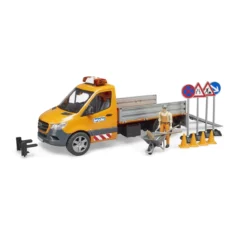 mb sprinter lavori stradali con personaggio e accessori