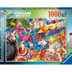 meditazione e origami - puzzle 1000 pezzi