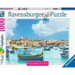 mediterranean places malta - puzzle 1000 pezzi