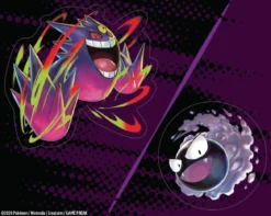 megaevoluzione ascesa eroica - collezione con adesivi (ita) - gastly