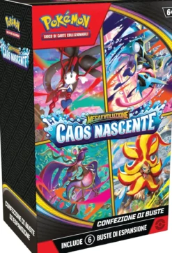 megaevoluzione caos nascente - bundle 6 bustine (ita)