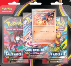 megaevoluzione caos nascente - blister 3 bustine (ita)