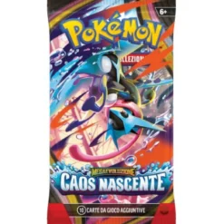 megaevoluzione caos nascente - bustina singola 10 carte (ita)