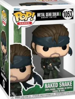 metal gear solid - naked snake 9cm - funko pop! 1053