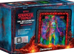metamorphic art collection - stranger things - vecna's curse - puzzle con cornice led