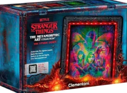 metamorphic art collection - stranger things - the upside down - puzzle con cornice led