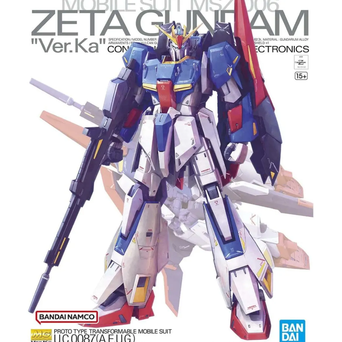mg gundam zeta ver ka 1/100