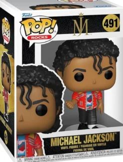 michael jackson - michael jackson beat it 9cm - funko pop! 491