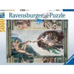 michelangelo: creazione di adamo - puzzle 5000 pezzi