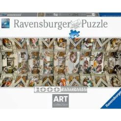 michelangelo: volta della cappella sistina - puzzle 1000 pezzi