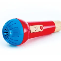 microfono in legno - amplificatore di voce