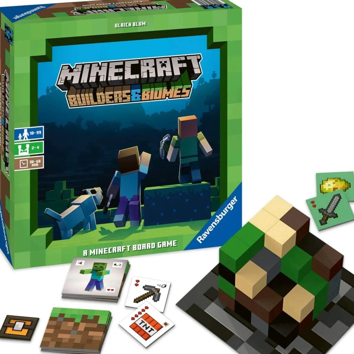 minecraft - builders and biomes - il gioco da tavolo