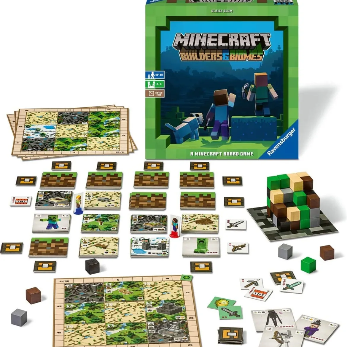 minecraft - builders and biomes - il gioco da tavolo