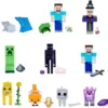minecraft - personaggio 10cm - modello assortito
