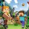 minecraft - puzzle 100 pezzi xxl