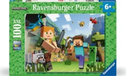 minecraft - puzzle 100 pezzi xxl