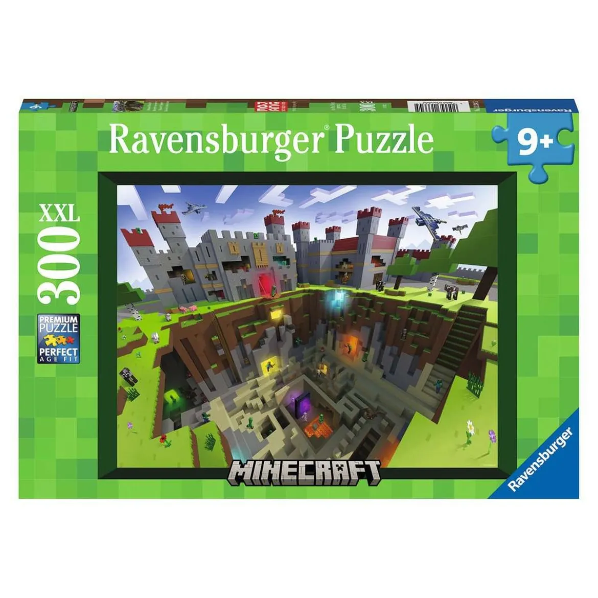 minecraft - puzzle 300 pezzi xxl