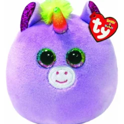 mini squish-a-boos - rosette - cuscino peluche 8cm