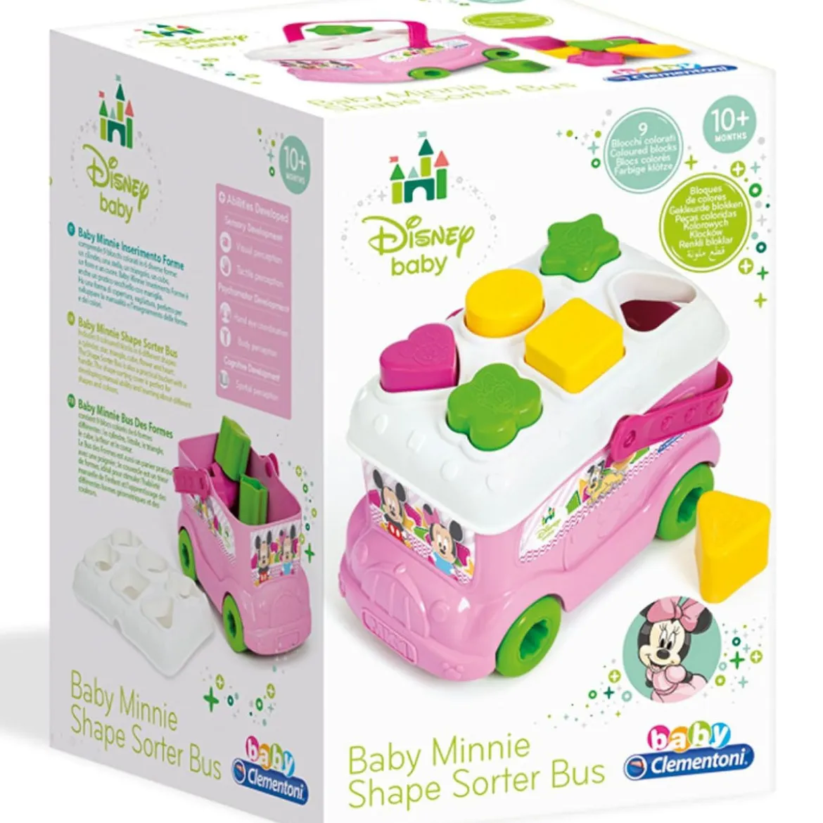 minnie bus inserimento forme