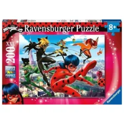 miraculous - puzzle 200 pezzi xxl