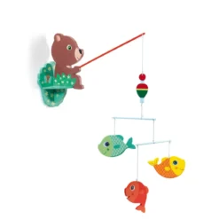 mobile orso pescatore