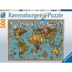 mondo di farfalle - puzzle 500 pezzi