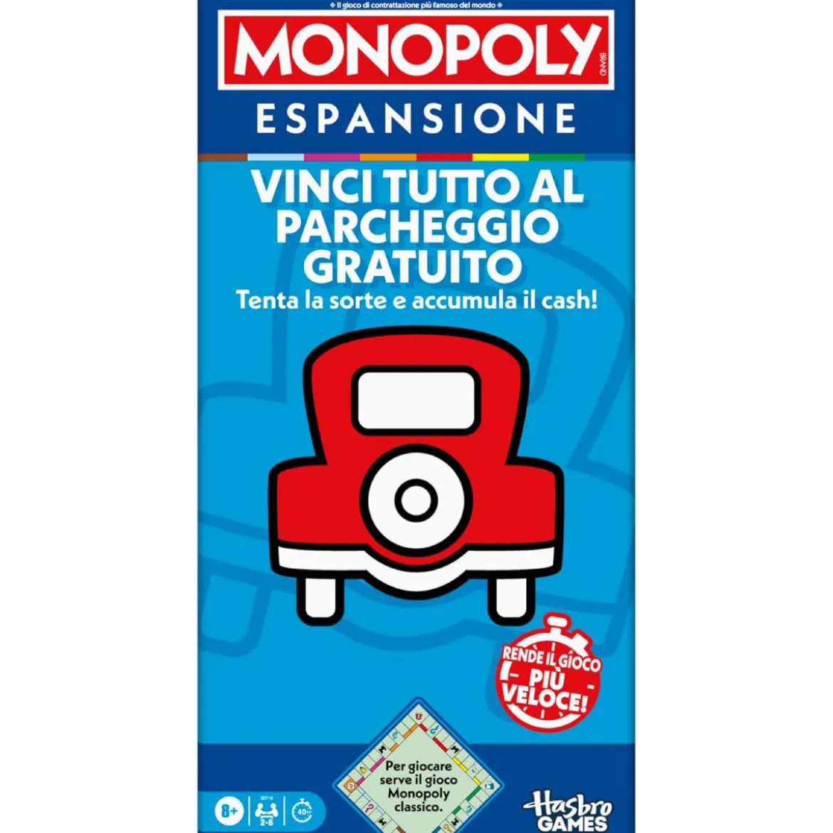 monopoly vinci tutto al parcheggio gratuito - espansione