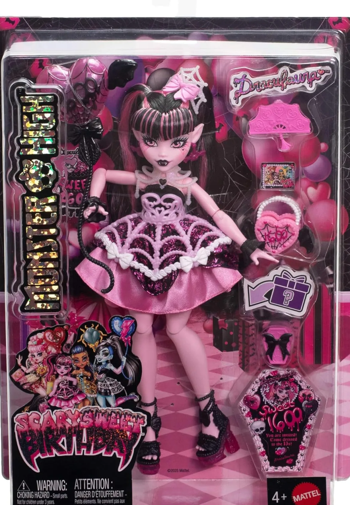 monster high - scary sweet birthday - draculaura