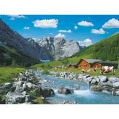 monti karwendel, austria - puzzle 1000 pezzi