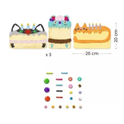 mosaico torte e dolcetti