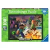 mostri di minecraft - puzzle100 pezzi xxl