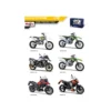 moto cross - 1:12 - modello assortito