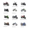 moto stradali - 1:12 - modello assortito