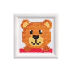 mr. handsome with frame white - diamond dotz starter dds.001f 7,6x7,6cm