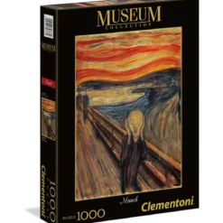museum l'urlo di munch - puzzle 1000 pezzi