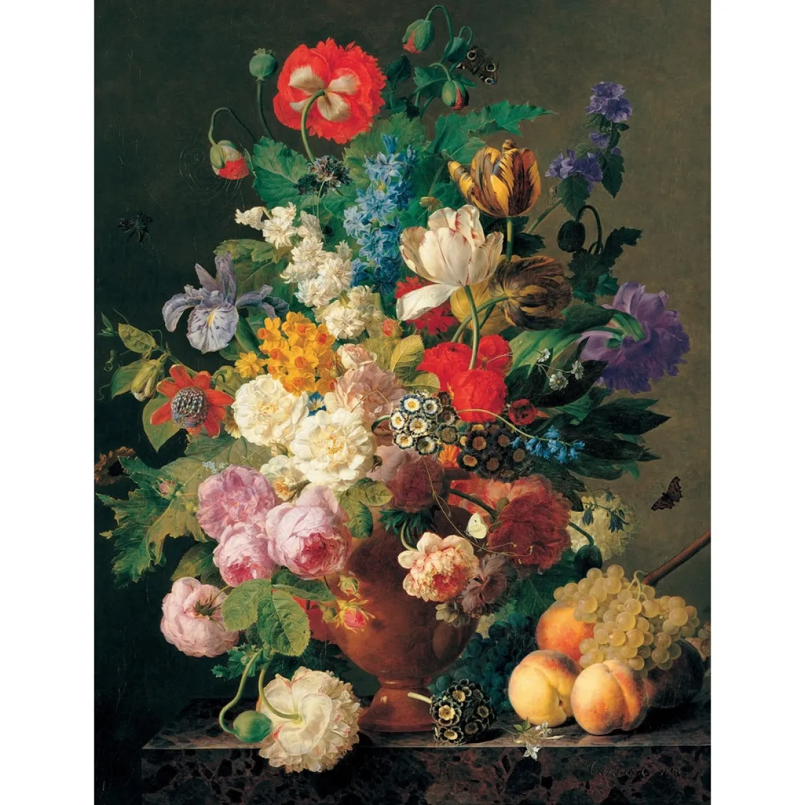 museum van dael-vase de fleur - puzzle 1000 pezzi