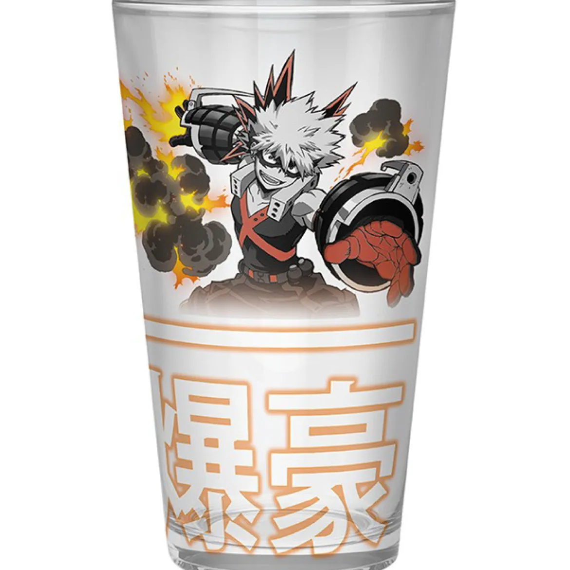 my hero academia - bicchiere large 400ml - izuku & bakugo