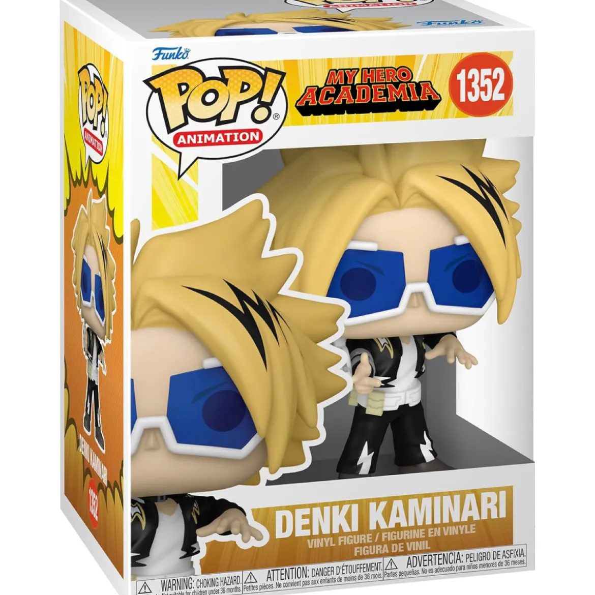 my hero academia - denki kaminari 9cm - funko pop 1352