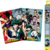 my hero academia - set 2 chibi posters 52x38cm - artworks