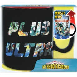 my hero academia - tazza heat change 460ml - heroes
