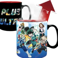 my hero academia - tazza heat change 460ml - heroes