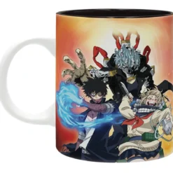 my hero academia - tazza 320ml - heroes vs villain