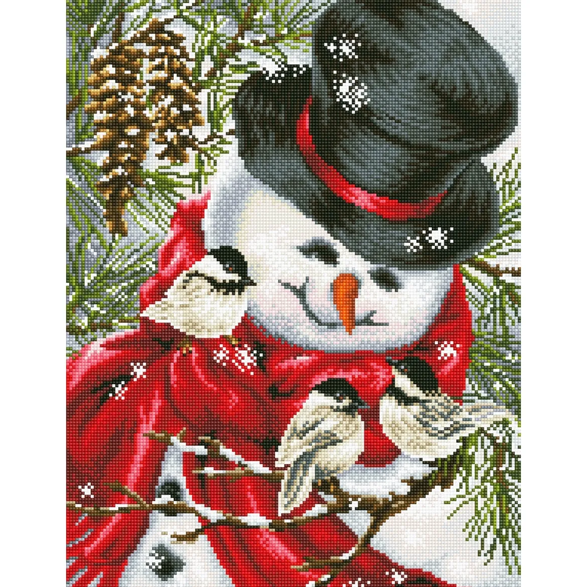 my little friends - diamond dotz intermediate dd12.033 42x57cm