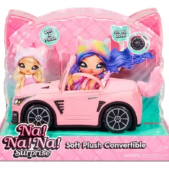 na! na! na! surprise - soft plush convertible car
