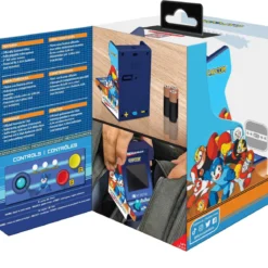 nano player pro - mega man (6 giochi in 1) 12cm