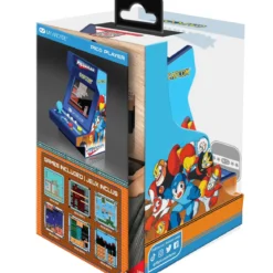 nano player pro - mega man (6 giochi in 1) 12cm