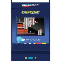 nano player pro - mega man (6 giochi in 1) 12cm