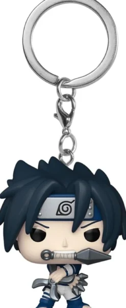 naruto classic - sasuke uchiha 4cm - funko pocket pop! portachiavi