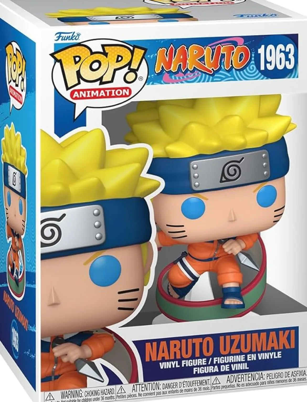 naruto - naruto 9cm - funko pop! 1963