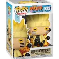naruto - naruto six path sage 9cm - funko pop 932